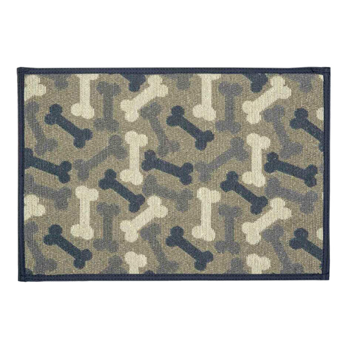 Denim Bones Mat