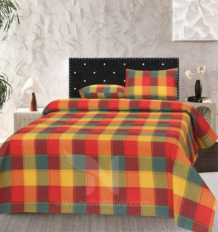 Double Bed Sheet Design NC-C 3725 - Nishat Creative Store