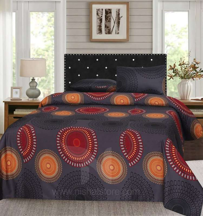 Double Bed Sheet Design NC-S 3808 - Nishat Creative Store