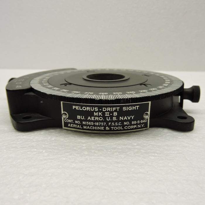 Drift Sight, Mk II-B Pelorus, WWII US Navy Aircraft NOS