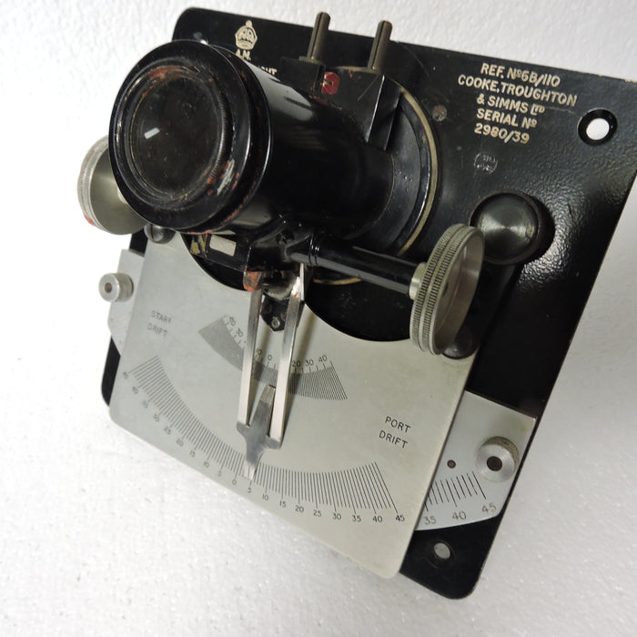 Drift Sight, Tail, RAF Mk IV Kit Ref No 6B/110, 1939