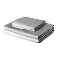 Eco Deluxe Bed Linens 3 Piece Fitted Sheet Set in gray