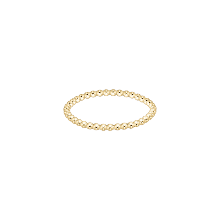 enewton Classic Gold 1.5mm Bead Ring