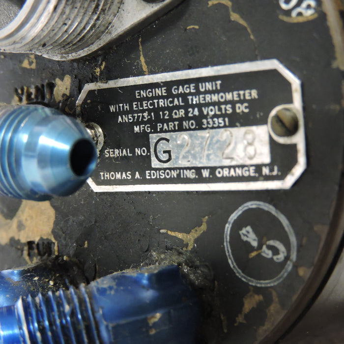 Engine Gauge Unit (Triple), AN5773-1