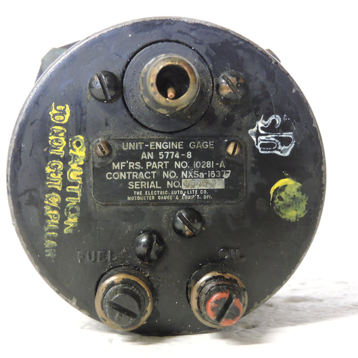 Engine Gauge Unit (Triple), AN5774-8