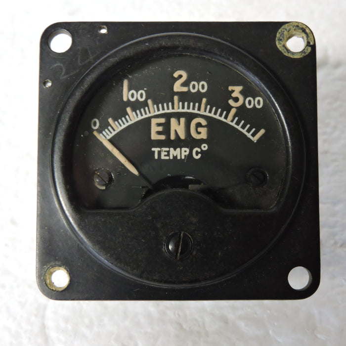 Engine Temperature Indicator, 0-350deg C, Mk I, 6A/620 RAF Air Ministry