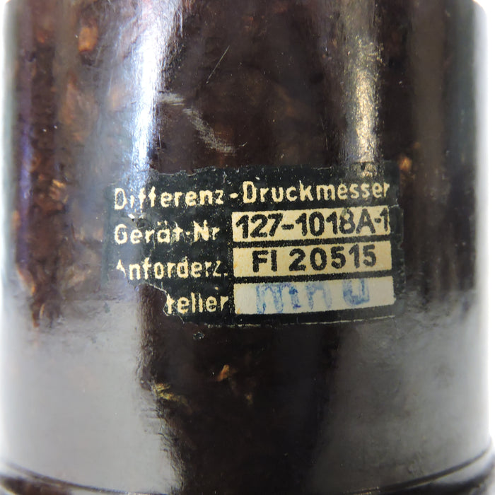 Exhaust Pressure Differential Gauge, Fl20515, Luftwaffe