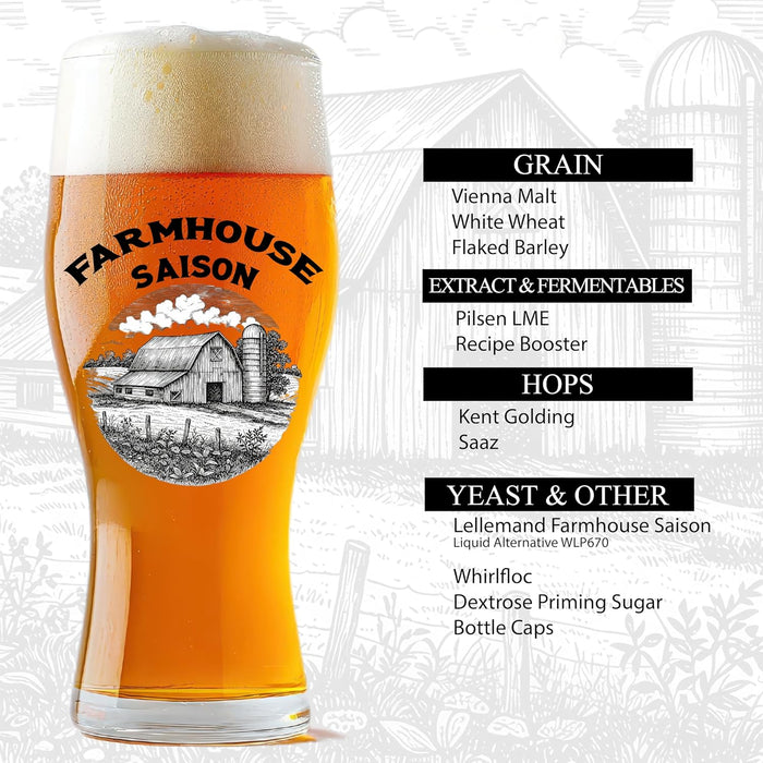 Farmhouse Saison Beer Recipe