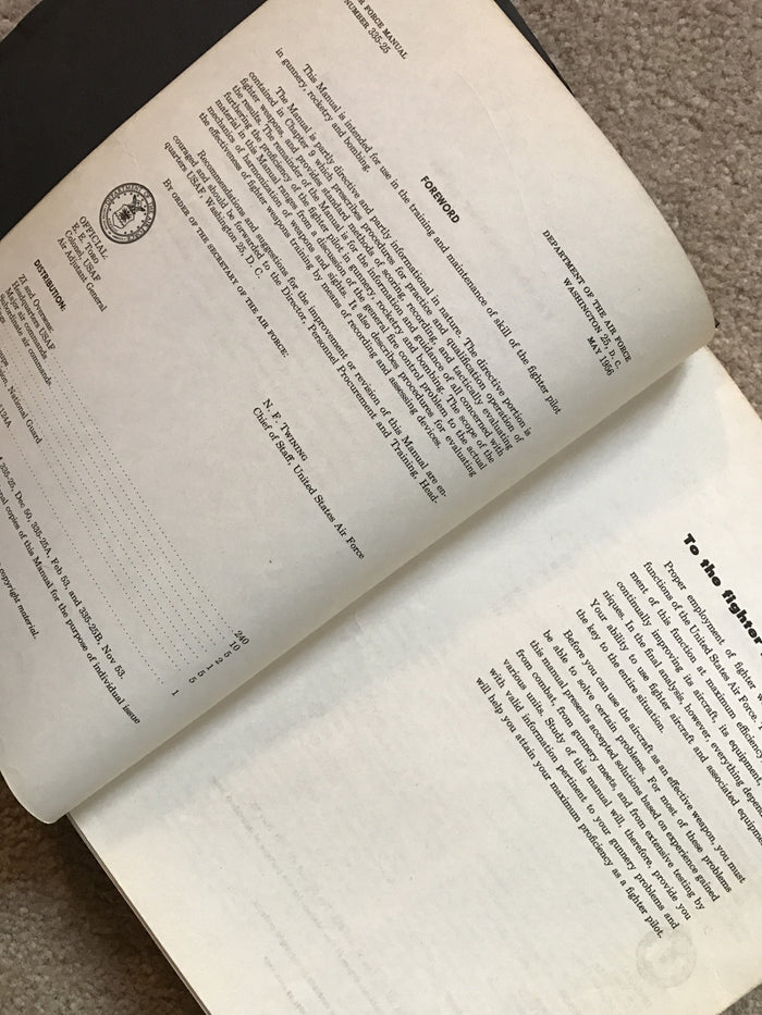 Fighter Weapons Manual, US Air Force, May 1956, AF 335-25