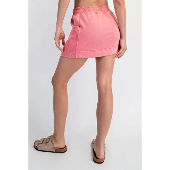 Finally There French Terry Skort