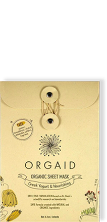 Greek Yogurt Nourishing Sheet Mask - LEMON LAINE - Masks - Orgaid