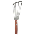 Fish Spatula - Stainless Steel with Wood Handle