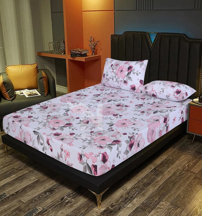 Fitted Double Bed Sheet DS 241 - Nishat Creative Store