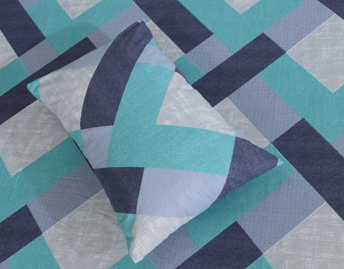 Fitted Double Bed Sheet DS 244 - Nishat Creative Store