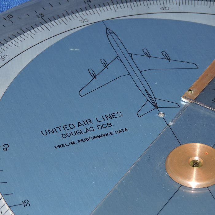 Flight Computer, Test Pilot's, Douglas DC-8 United Air Lines
