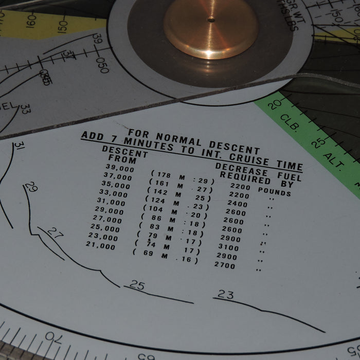 Flight Computer, Test Pilot's, Douglas DC-8 United Air Lines