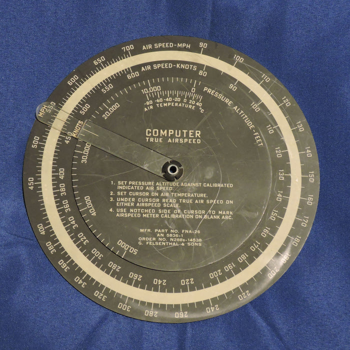 Flight Computer, True Air Speed AN5836-1