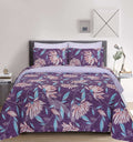 Floral Reversible Cotton Quilt Cover Set 6 Pcs Designs 195 - Nishat Creative Store