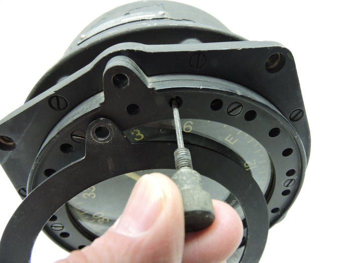 Flux Gate Gyro Master Compass Indicator, AN5752-2, WWII B-17, B-24, B-29