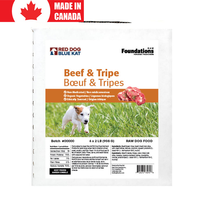 Foundations Dog Beef&Tripe