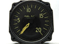 Fuel Flow Indicator, Dual, Engines 1&2, Bendix, C-121 Lockheed Constellation