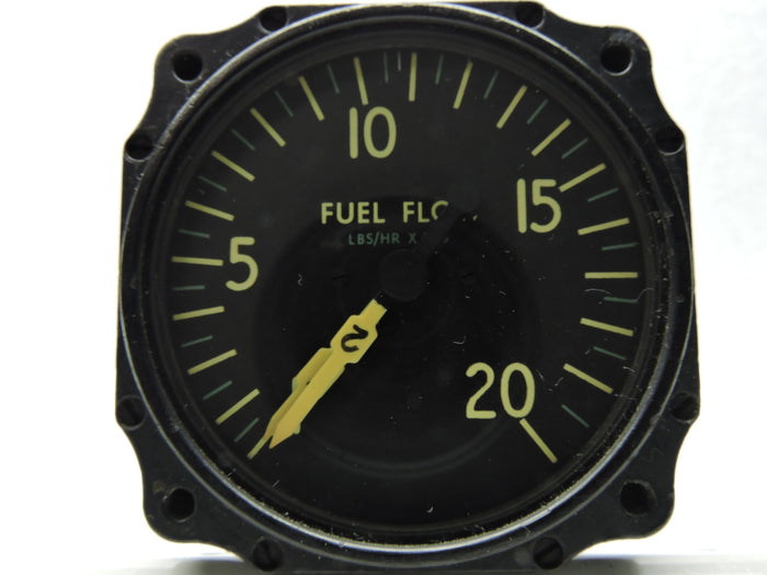 Fuel Flow Indicator, Dual, Engines 1&2, Bendix, C-121 Lockheed Constellation