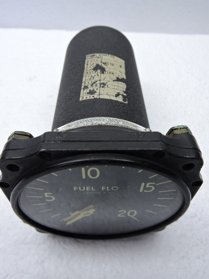 Fuel Flow Indicator, Dual, Engines 1&2, Bendix, C-121 Lockheed Constellation