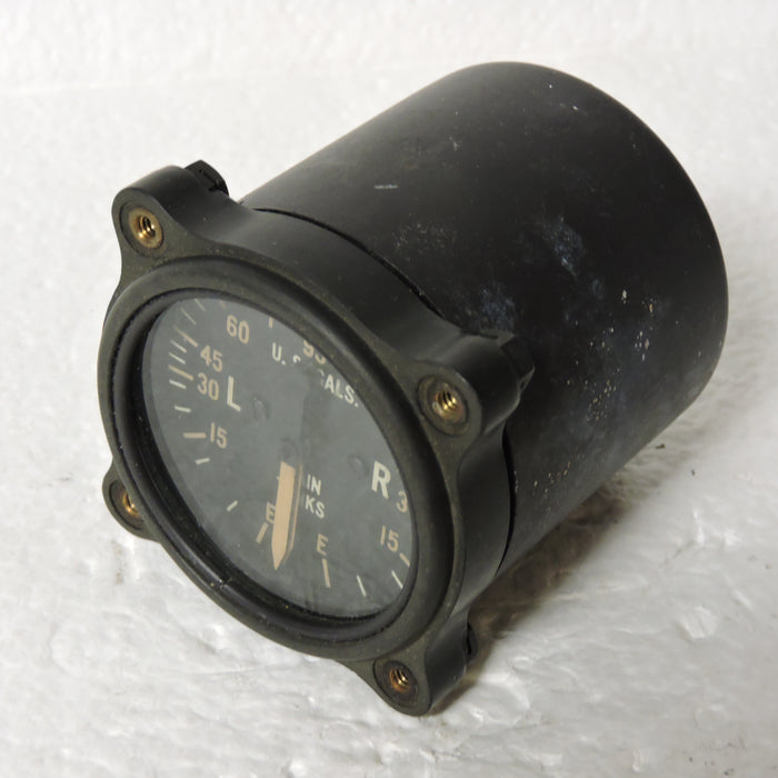 Fuel Quantity Indicator, Main Tanks, P-38 Lightning, GE 8DJ12LAE