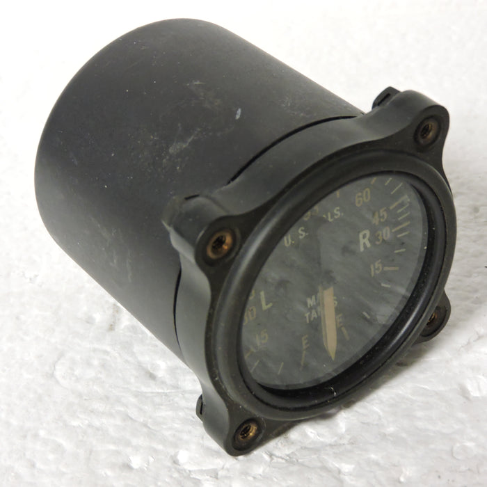 Fuel Quantity Indicator, Main Tanks, P-38 Lightning, GE 8DJ12LAE