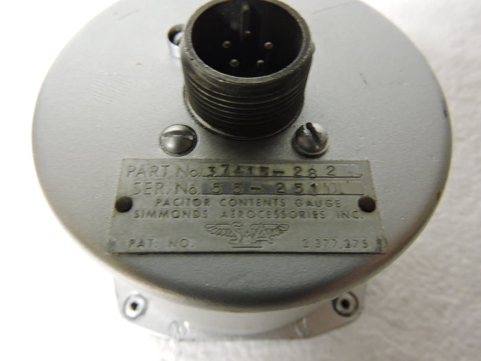 Fuel Quantity Indicator, Simmonds Pacitor 0-4572 lbs