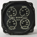 Fuel Quantity Indicator, TBM Avenger, 4 Tank, Liquidometer EA-140-4