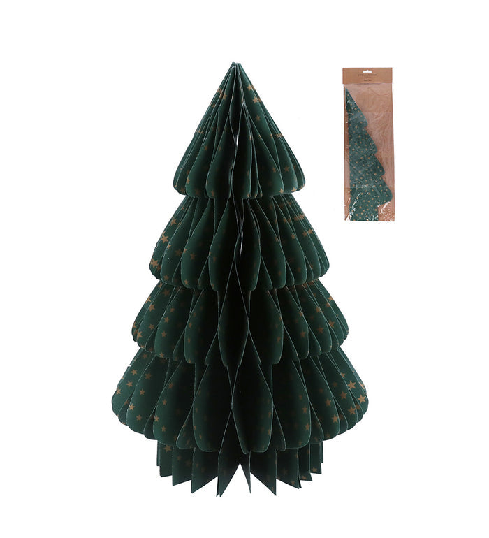 Green honeycomb tree
