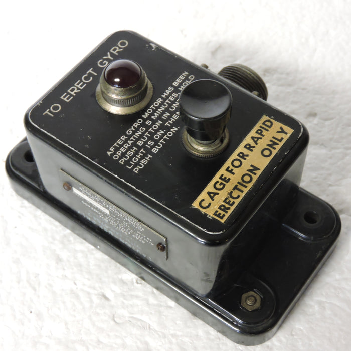 Gyro Flux Gate Compass System Caging Switch AN5756-1, PN CQ-2