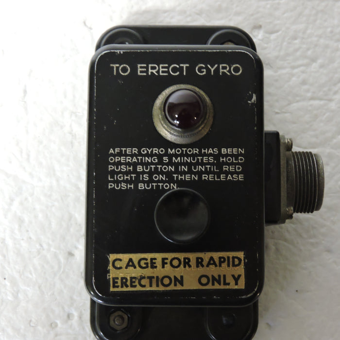 Gyro Flux Gate Compass System Caging Switch AN5756-1, PN CQ-2