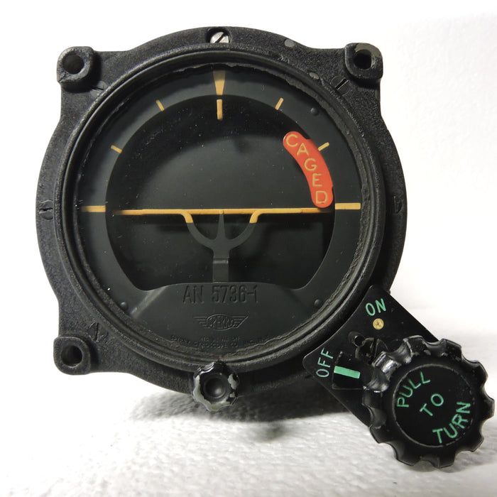Gyro Horizon Indicator, AN-5736-1, Sperry 656768