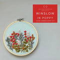 Hand Embroidery Kit -Winslow in Poppy
