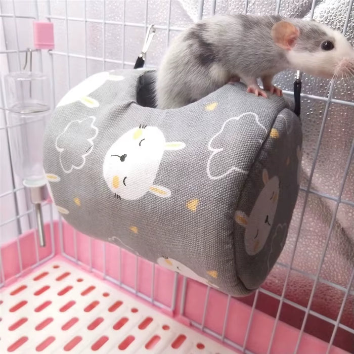 Hammock Bed for Small Pets – Cozy, Hanging Comfort for Hamsters, Rats & Guinea Pigs