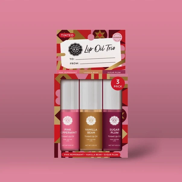 Holiday Tinted Lip Oil Trio