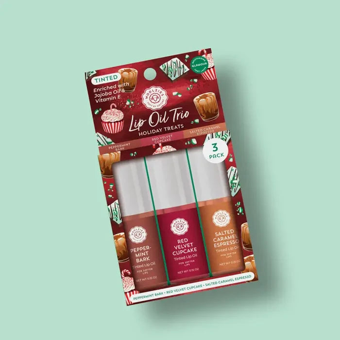 Holiday Tinted Lip Oil Trio