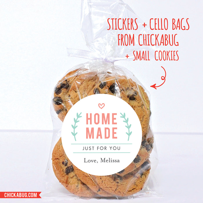 "Home Made Just For You" Stickers