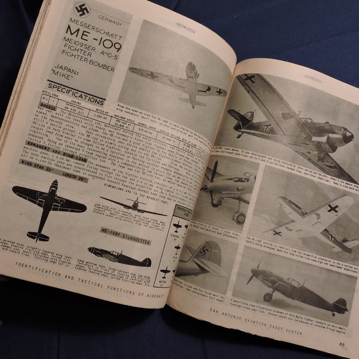 Identification and Tactical Functions of Aircraft, Workbook, Sept 1944