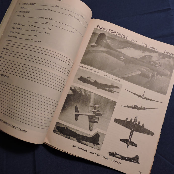 Identification and Tactical Functions of Aircraft, Workbook, Sept 1944