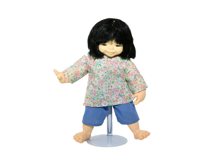 Japanese Doll On Stand