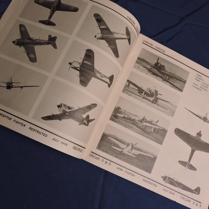 Japanese Operational Aircraft "Know your Enemy!" CINCPAC Bulletin July 1945