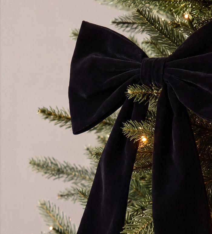 Large black bow