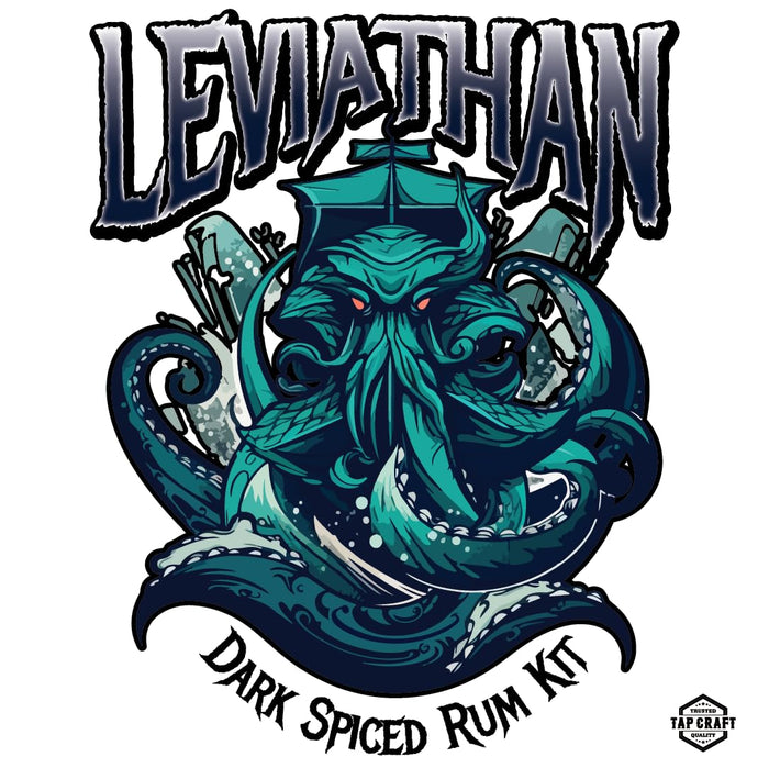 LEVIATHAN Dark Spiced Rum Recipe Kit, 5 Gallon