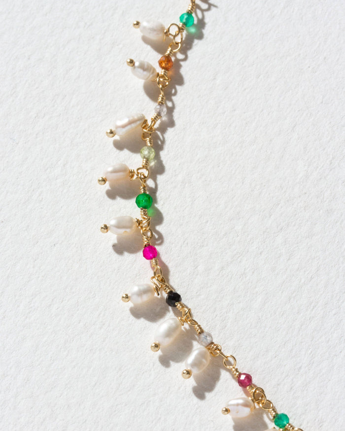 Lily of the Valley Collar Necklace