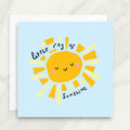 Little Ray of Sunshine Blue Card
