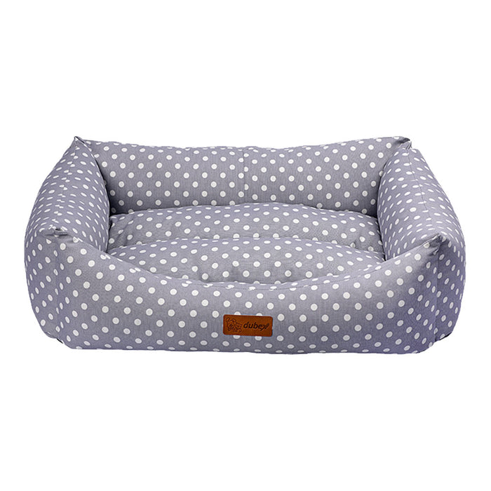 Makaron Grey Pokodots