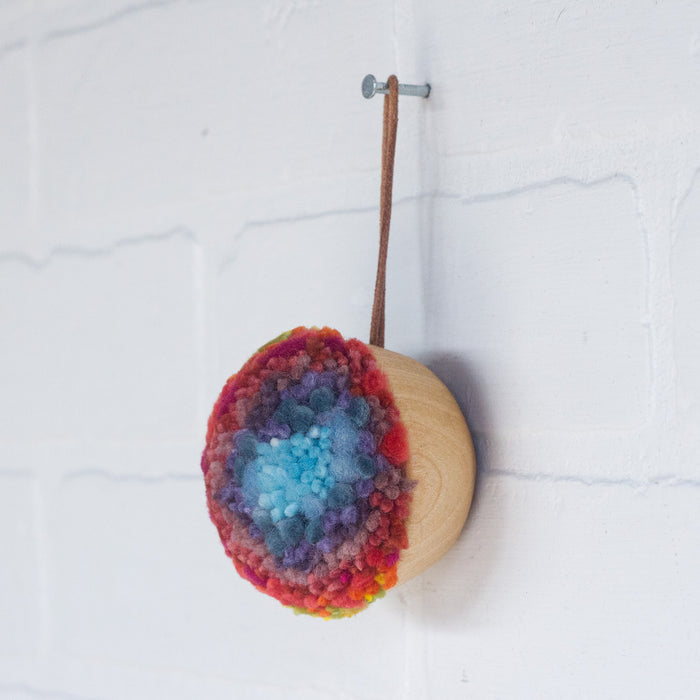 Mini Puff Ornament | Rainbow 2